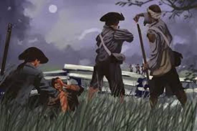 Domestic Event: Guerilla Warfare against British Implemented