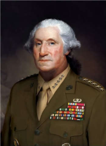 George Washington named Commander in Cheif
