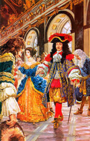 louis XIV becomes king of france