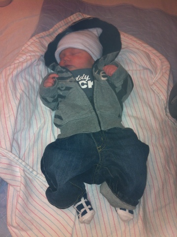 The day my little brother was born