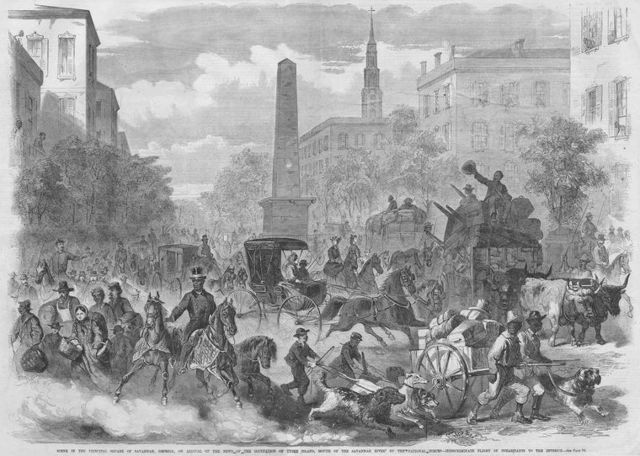 British occupation of Savannah