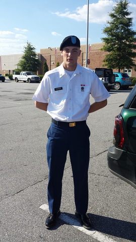 My brother graduates Basic Training
