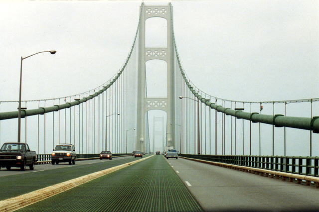1st Time Crossing The Mackinac Bridge