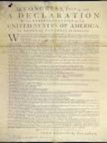 The Declaration of Independence