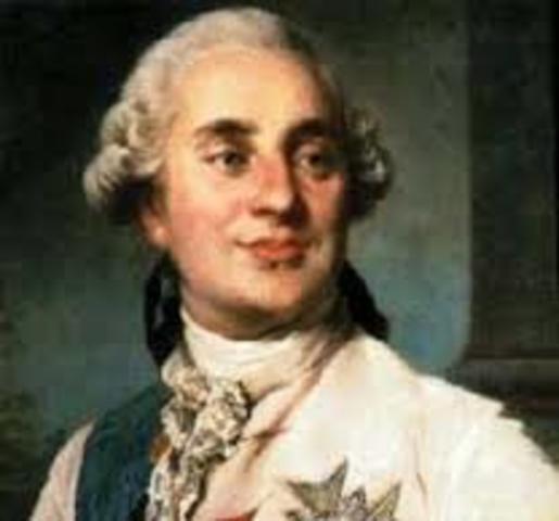 King louis 16 respond to the D.R.M