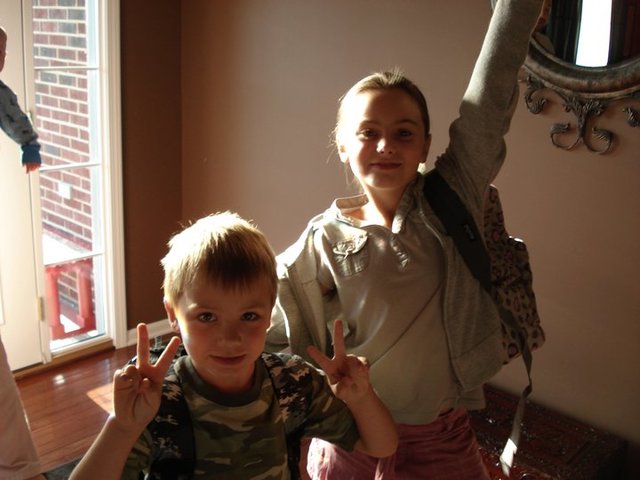 My first day of school