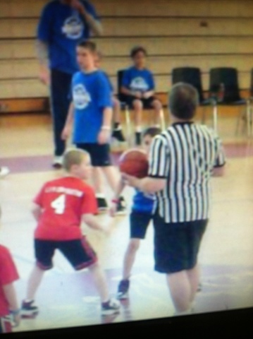 First basketball game