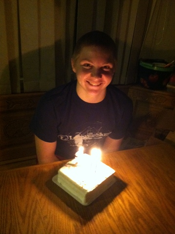 First Day as a Teenager