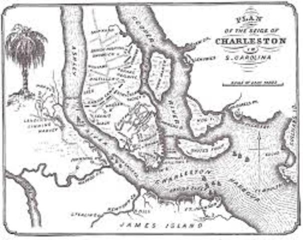 British capture Charleston