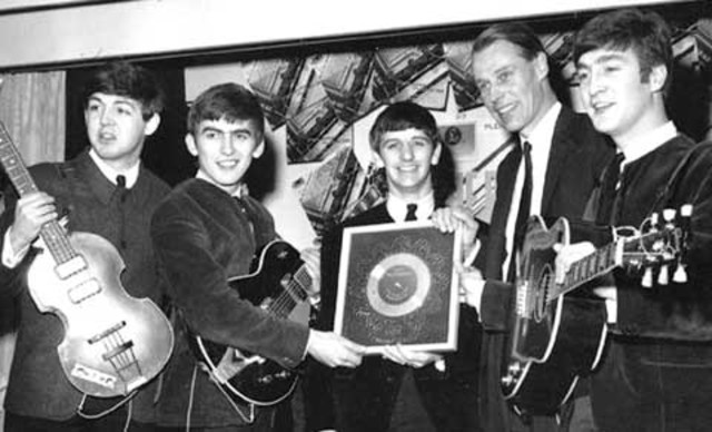 The Beatles record their debut album Please Please Me