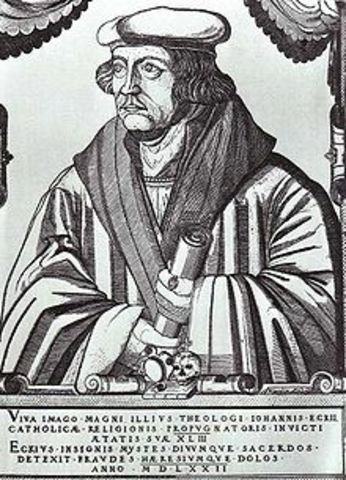 John Eck Debates Martin Luther's Points