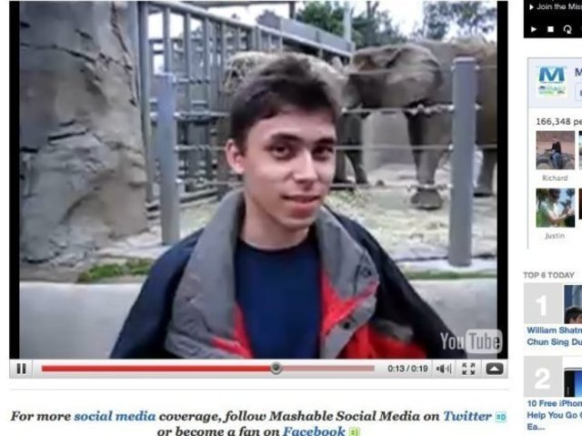 the first youtube video ever!!