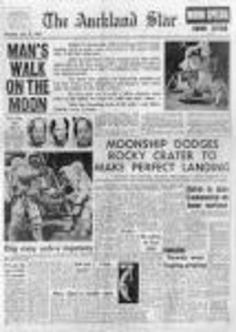 apollo 11 landing on the moon!