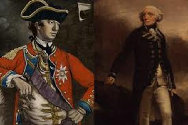 Lord North and George Germain; and their strategy