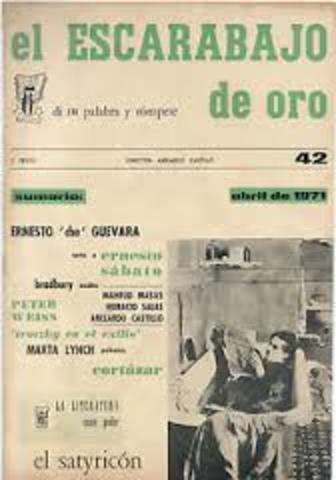 Aparece El escarabajo de oro