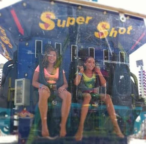 The 4-h fair with my best friend