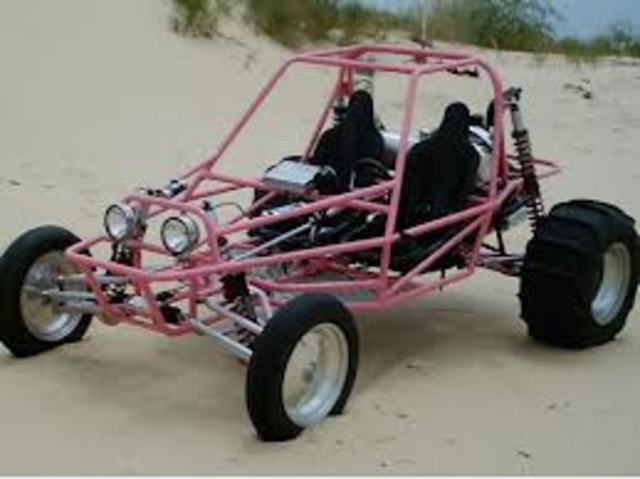 We get a dune buggy