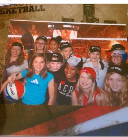 Basketball team at Holly Academy