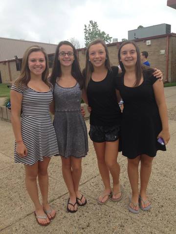 My last day of 8th grade