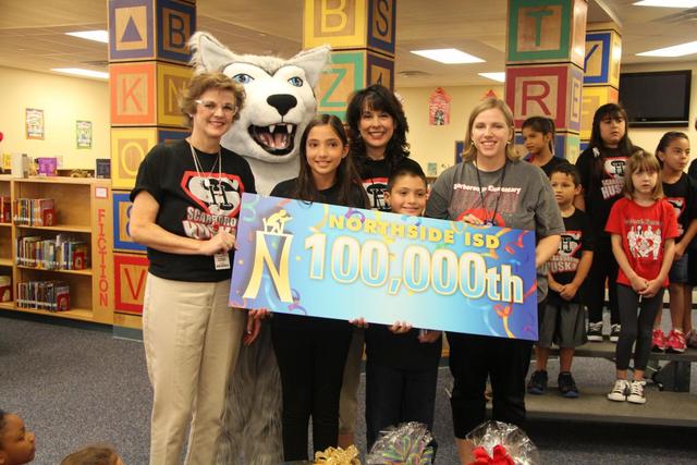100,000th student enrolls in NISD