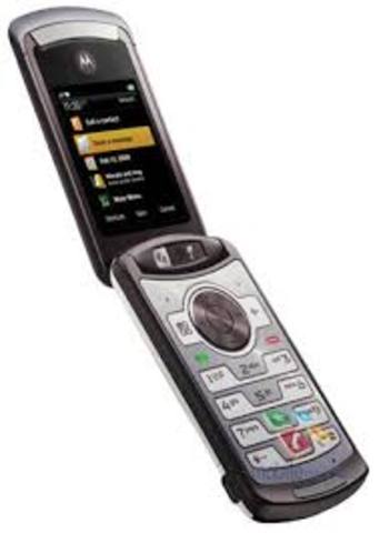 First flip phone