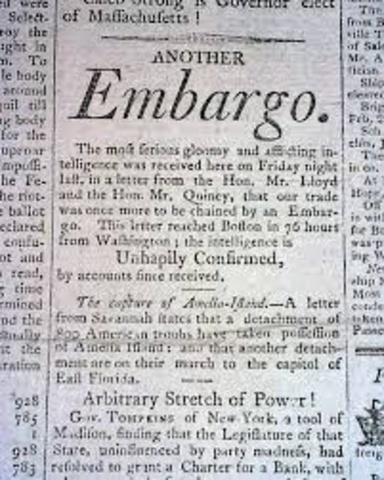 The embargo