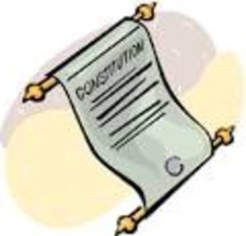 The signing of the U.S constitution