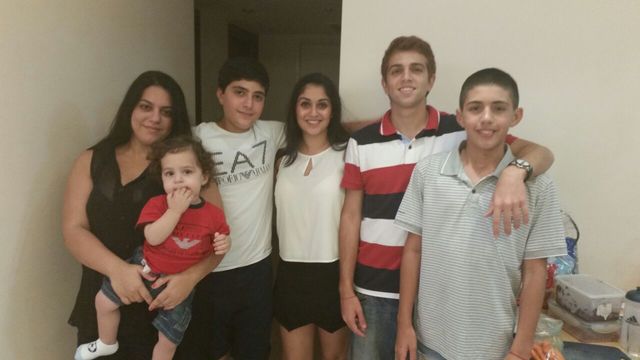 עשיתי חג עם המישפחה