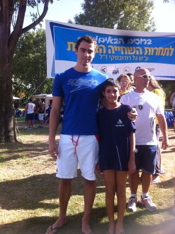 הצטלמתי עם יעקב טומרקין