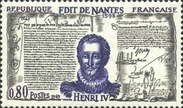 Henry IV issued the Edict of Nantes