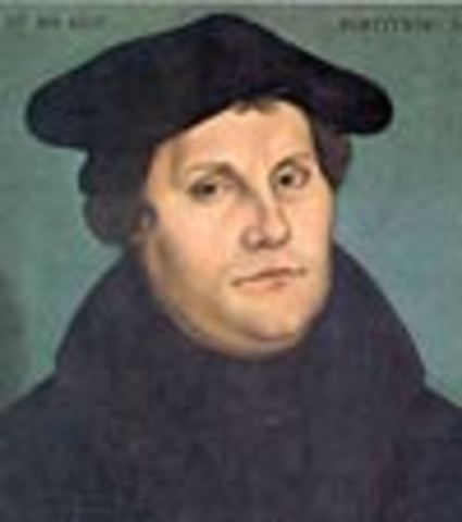 Martin Luther Born