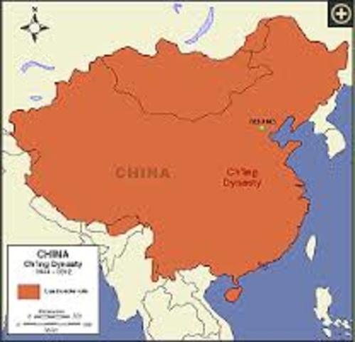 Qing Dynasty in china Begins
