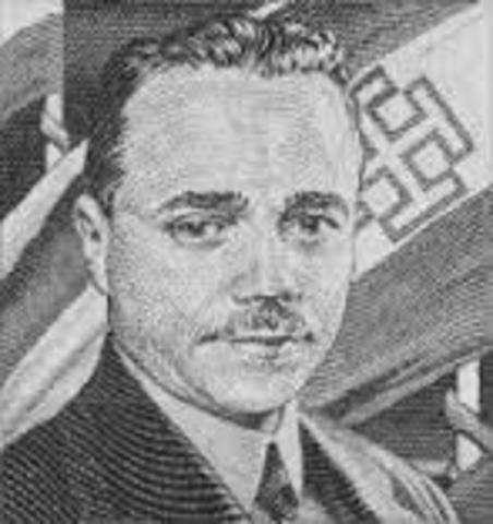 Nazis murder Austrian Chancellor Dollfuss.