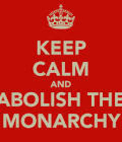 Monarchy is abolished