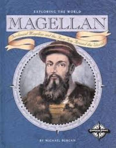 Magellan starts his "around the wold" trip
