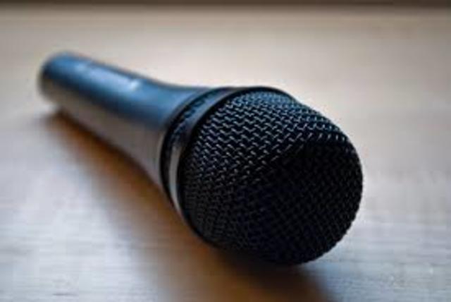 The Microphone invinted