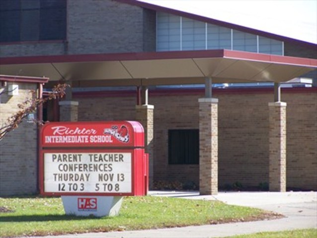 My first day of middle school