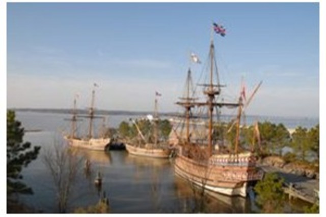 Jamestown, colony in virginia is founded
