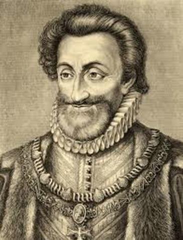 King Henry IV issued the Edict of Nantes.