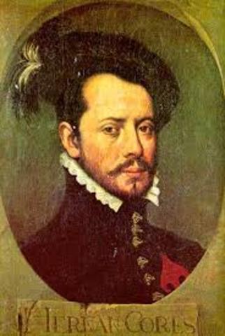 Hernando Cortez the Navigator and his forces overthrew the Aztec Empire.