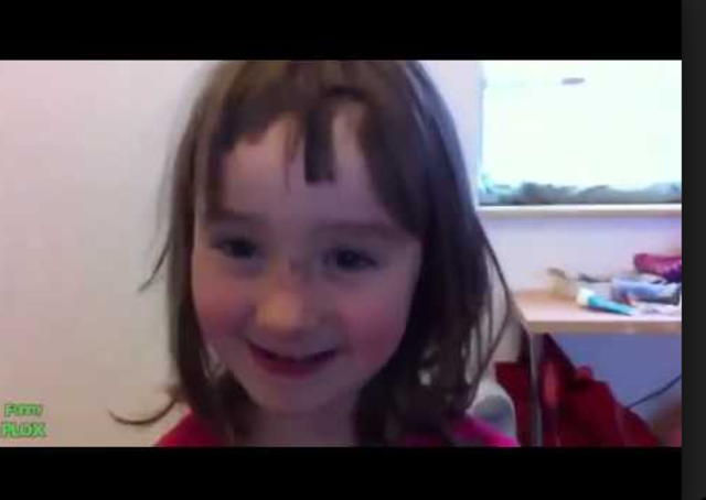 When I was little I cut my hair.