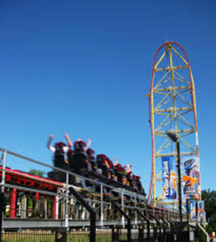 I Rode The Top Thrill Dragster!