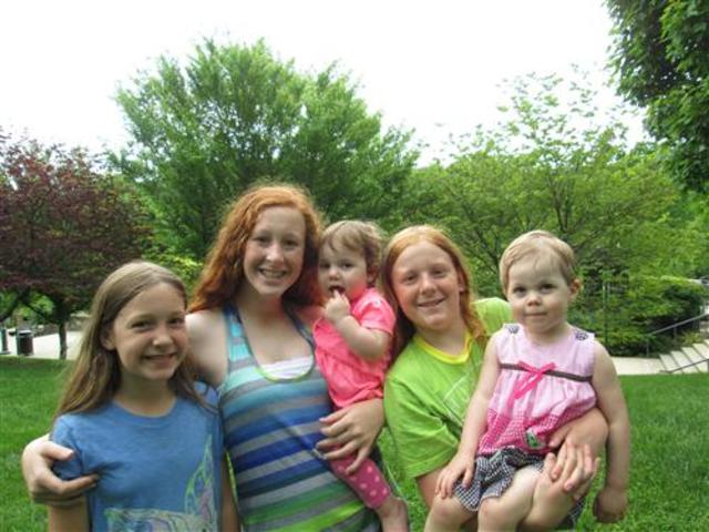 My sister skye is born.