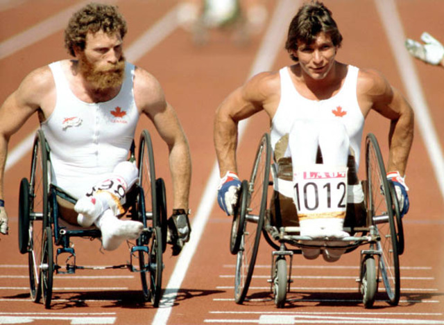 Rick Wins 2 Gold and a Silver Medal at  the Paralympics