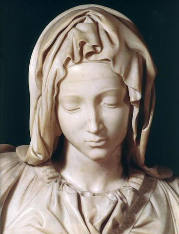 Michaelangalo sculpted the Pieta.