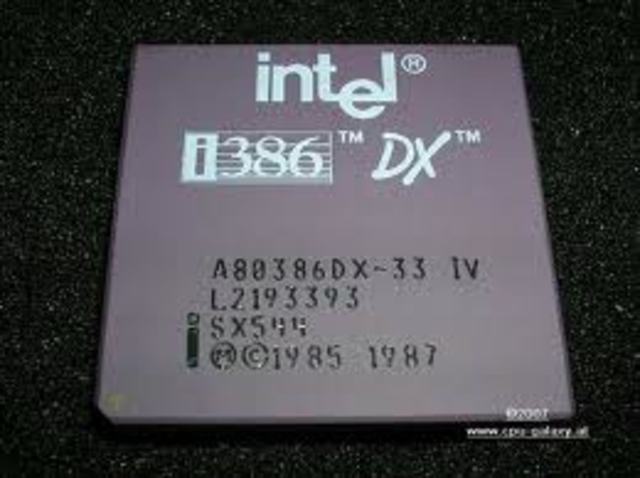 microprocesador intel 80386 sx