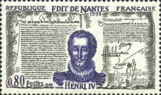 Henry VI issued the Edict of Nantes