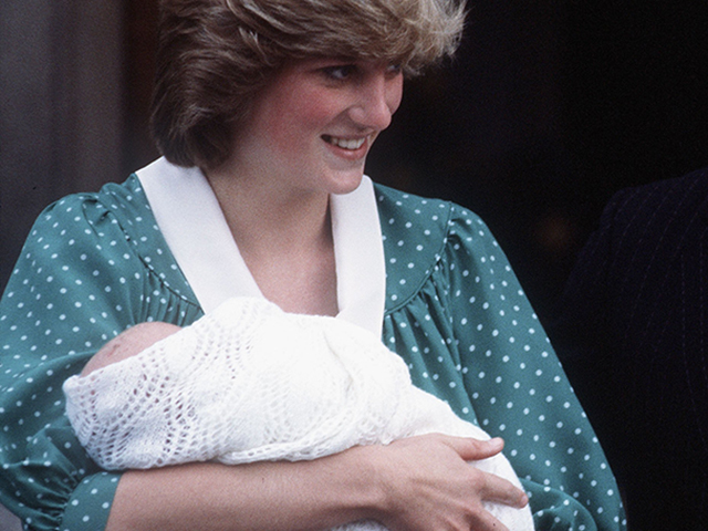 Diana had her first child