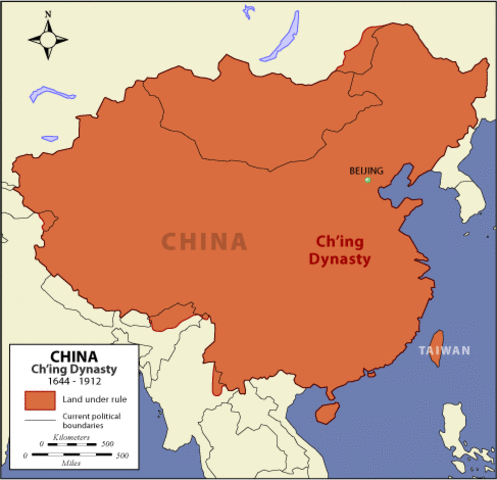 Quing Dynasty in china begins