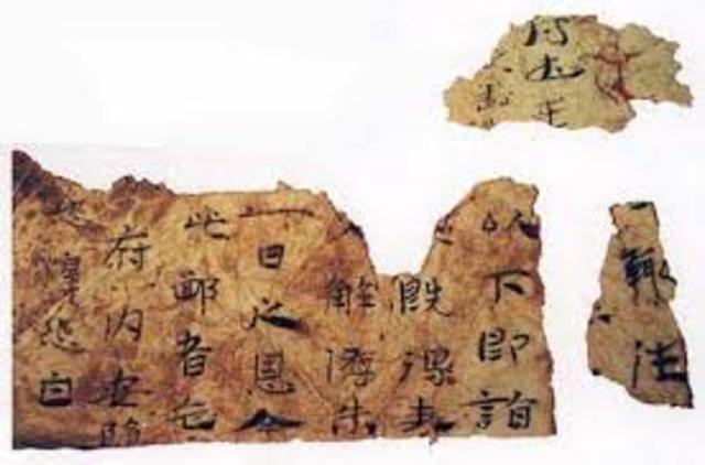 Paper was invented by the Chinese